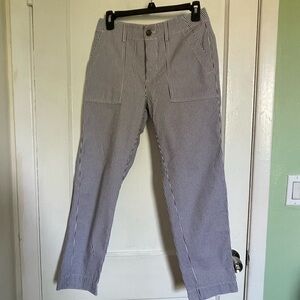 GAP White and Blue Chinos Classic Cotton Blend